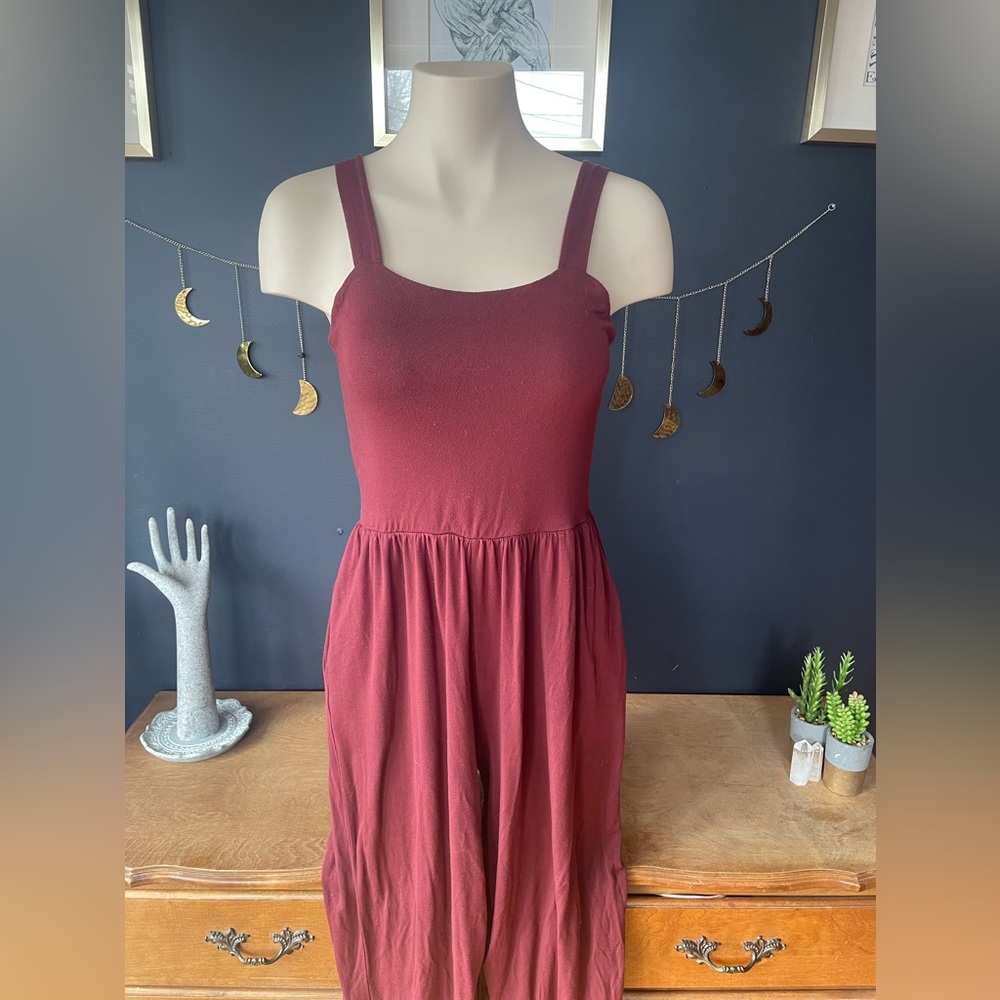 Maroon comfy Romper